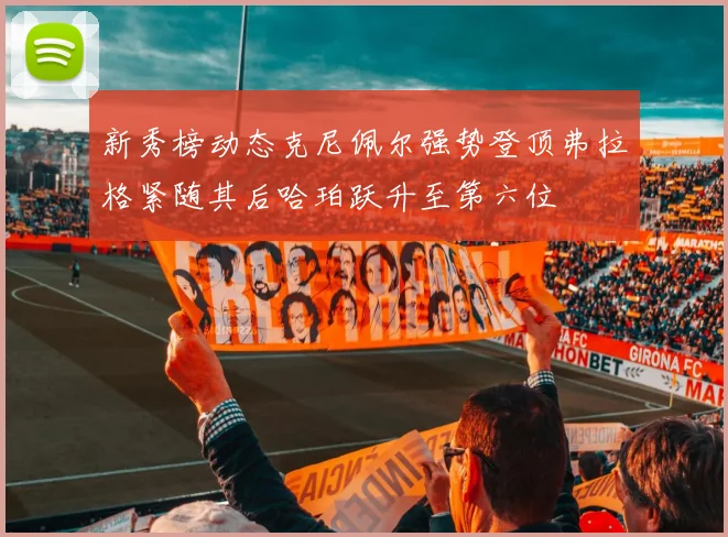 新秀榜动态克尼佩尔强势登顶弗拉格紧随其后哈珀跃升至第六位